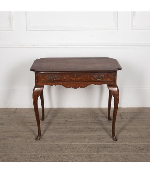 Early 19th Century Dutch Marquetry Side Table