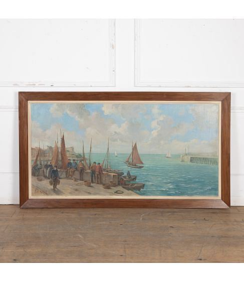 Early 20th Century French Seascape