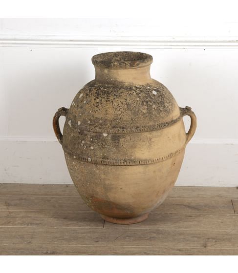 Early 20th Century Spanish Terracotta Oil Jar