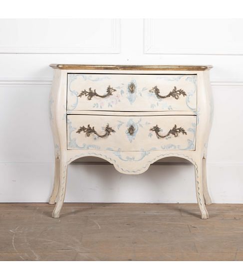 Early 20th Century Venetian Hand Painted Commode