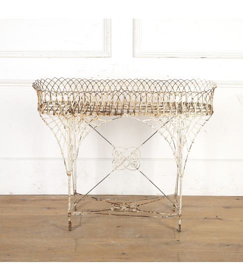 Early 20th Century Wirework Planter 