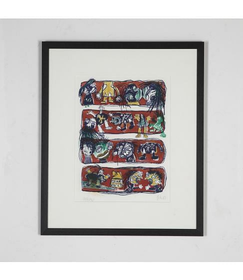 20th Century British Framed Print