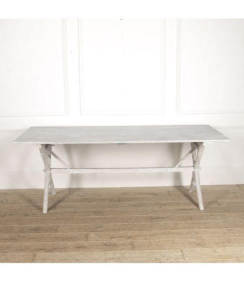 French Pine Painted Table