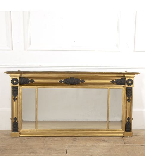 Gilt Overmantle Mirror 