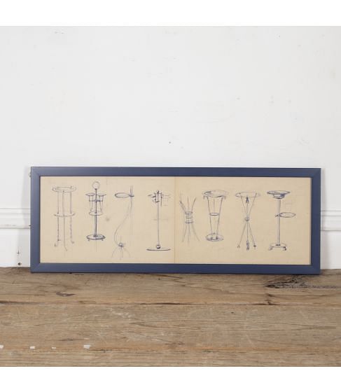 Group of Table Sketches by Maison Charles