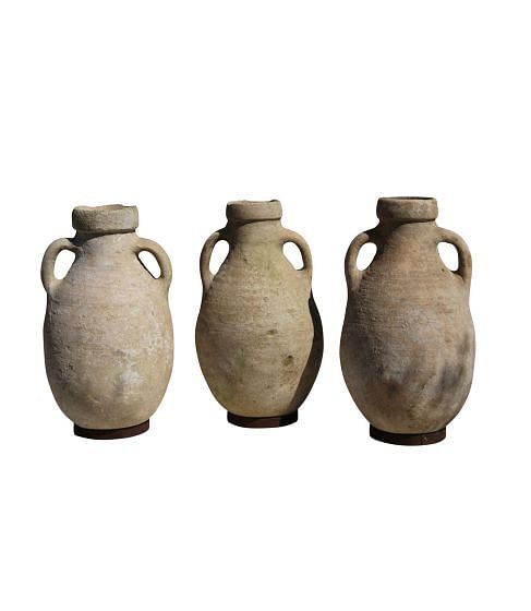Hand-Thrown African Pots