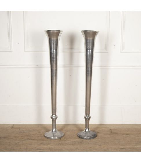 Large Pair of Spill Vases