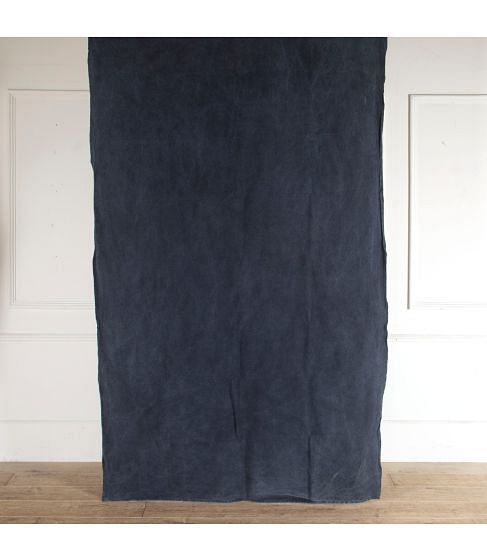 French 19th Century Dyed Linen Sheet