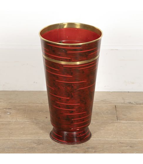 Lacquered Metal Umbrella Holder