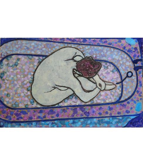 Lady In Her Bath