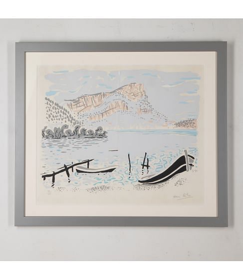 Lakeside View, Screen Print by Henri Pertus
