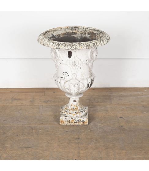 Large 19th Century French Iron Vase