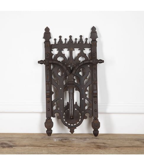 Large Early 19th Century Iron Knocker