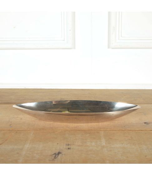 Large Lino Sabattini Oval Dish by Christofle 