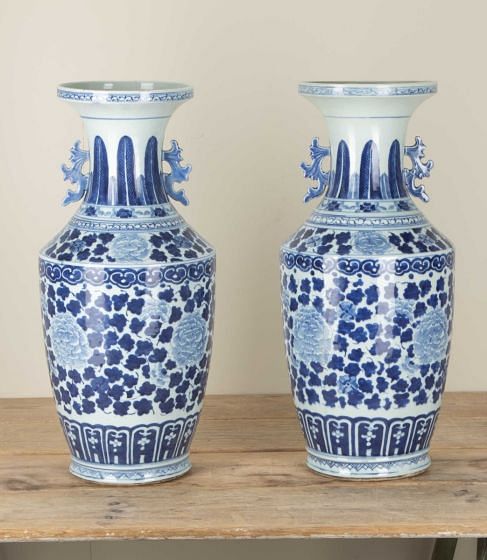 Large Pair of 19th Century Japanese Vases