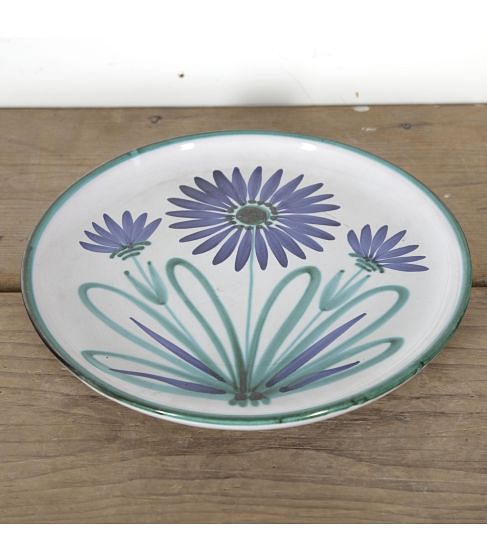 Large 20th Century Robert Picault Flower Plate