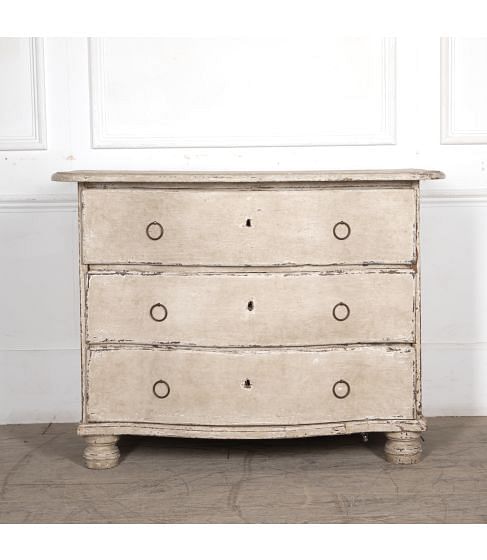 Late 18th Century Swedish Painted Commode