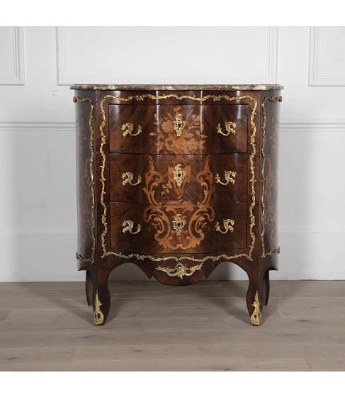 Late 19th Century French Marble Top Commode