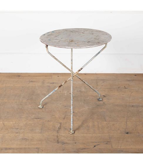 Late 19th Century Round Garden Table