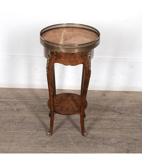 20th Century Marble Top Side Table