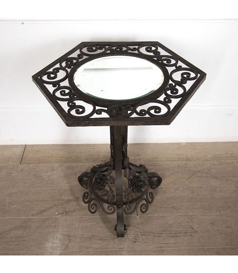 20th Century Art Deco Metal Table