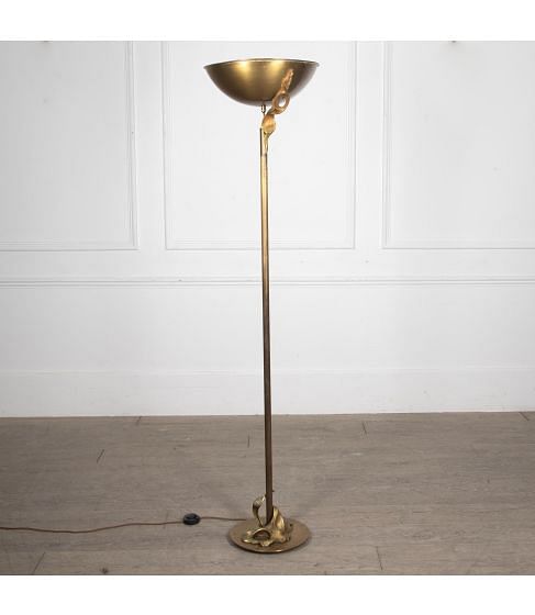 Mid-Century French Brutalist Floor Lamp