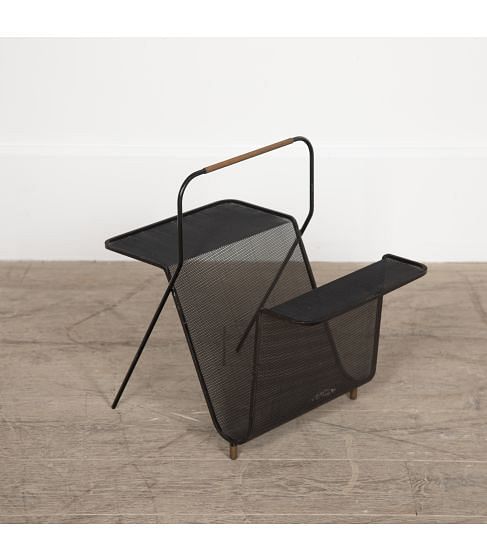 Mid Century Magazine Holder By Les Ateliers Matégot