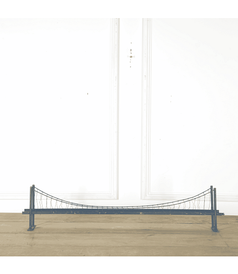 Model of Railway Suspension Bridge