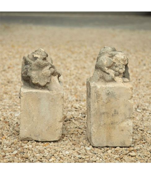 Pair of 16th Century Church Mouldings
