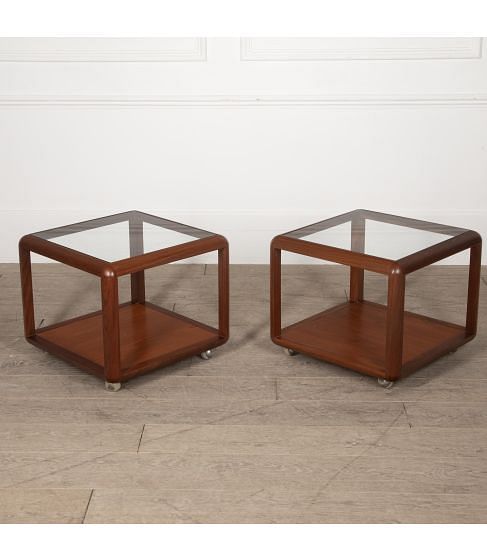Pair of 20th Century G-Plan Lamp Tables