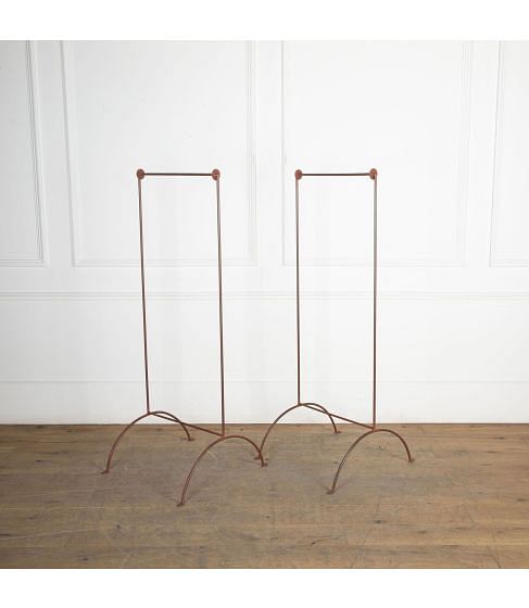 Pair of Contemporary Clothes Rails