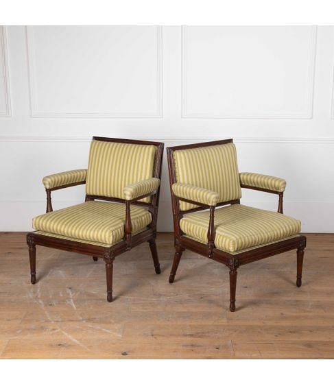 Pair of George III Armchairs