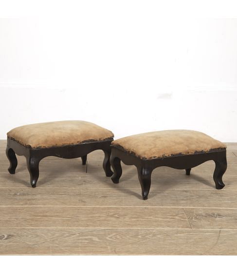 Pair of Napoleon III Footstools