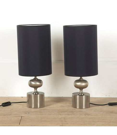 Pair of Philippe Barbier Lamps