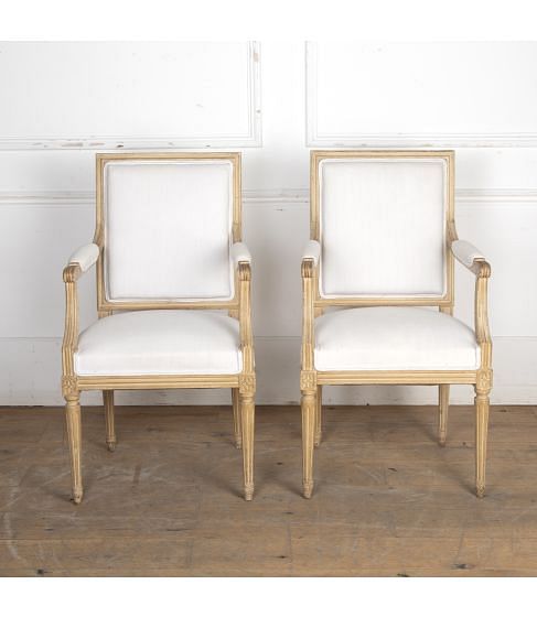 Pair of 19th Century Upholstered Armchairs