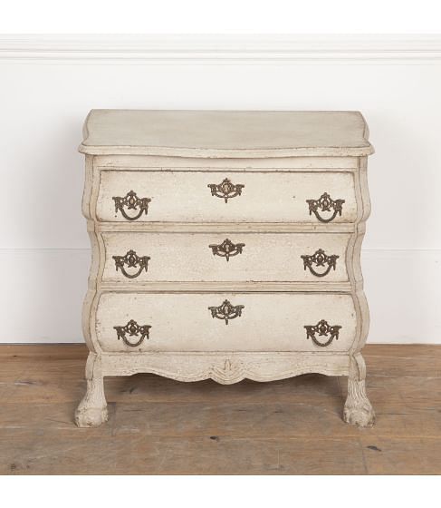 Petite 20th Century Dutch Bombe Commode