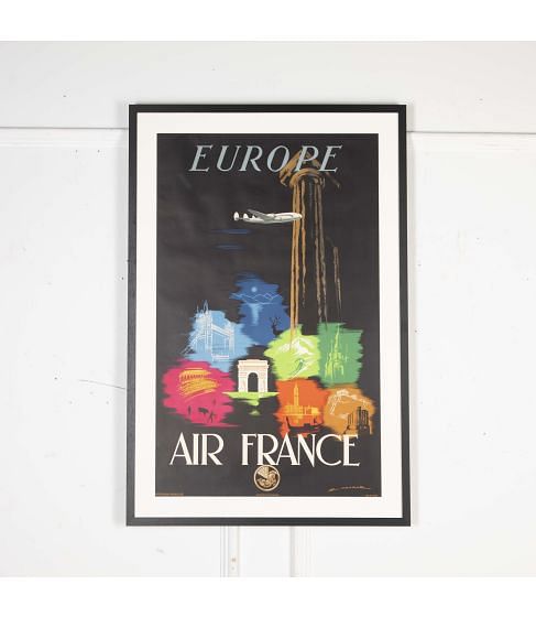 20th Century Air France Poster Europe