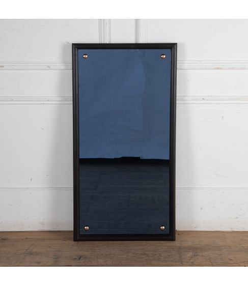 20th Century English Blue Glass Mirror