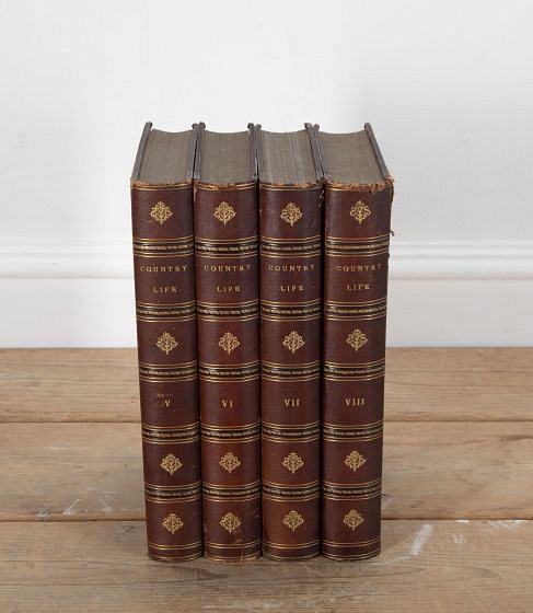 Set of Four Volumes of Country Life Illustrated