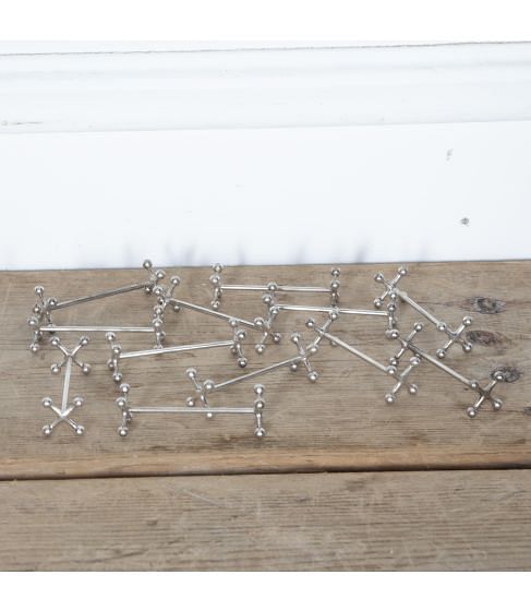 Set of Twelve French Silver Plate Knife Rests