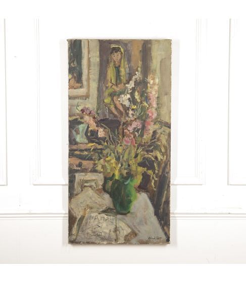 Signed Oil on Canvas by Woulfart