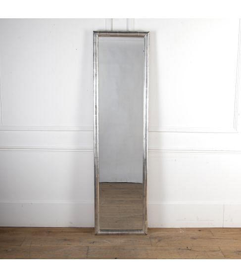 19th Century Silver Gilt Bistro Mirror