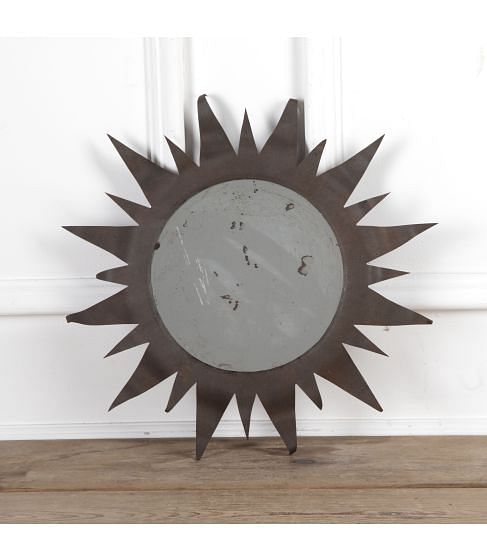 Small 20th Century Sun Mirror