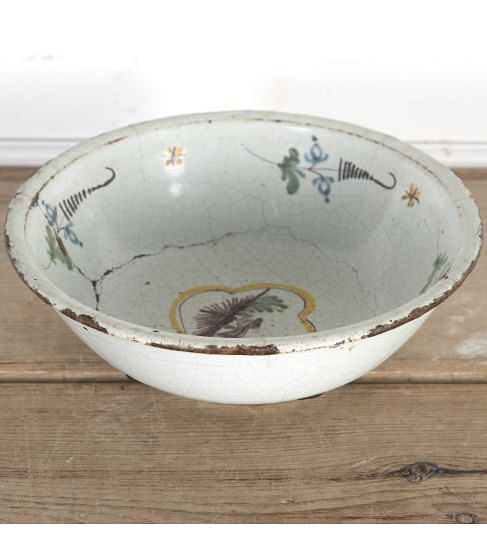 Late 18th Century Hand-Painted Bowl