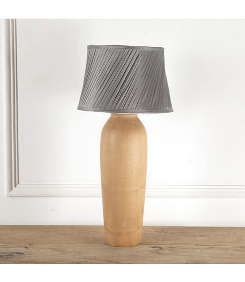 Stylish 1960s Birchwood Lamp