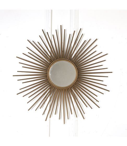 Mid-Century Sunburst Mirror by Chaty Vallauris
