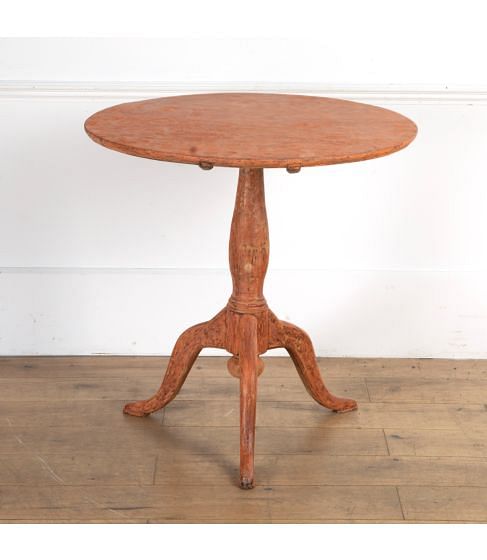 Swedish Rococo Tilt Top Table