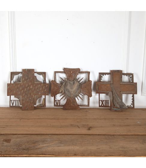 Three Metal Sculptures by Leon Masson