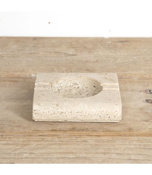 20th Century Travertine Ashtray