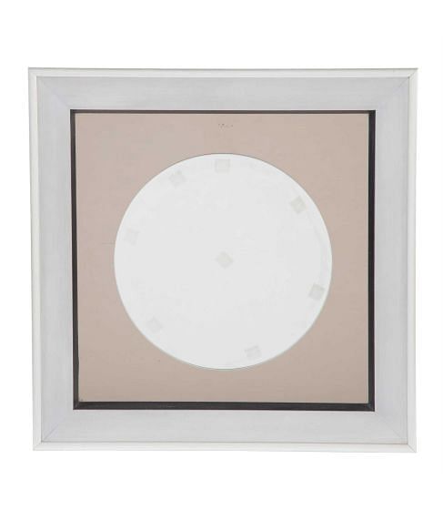 Square Steel Framed Mirror